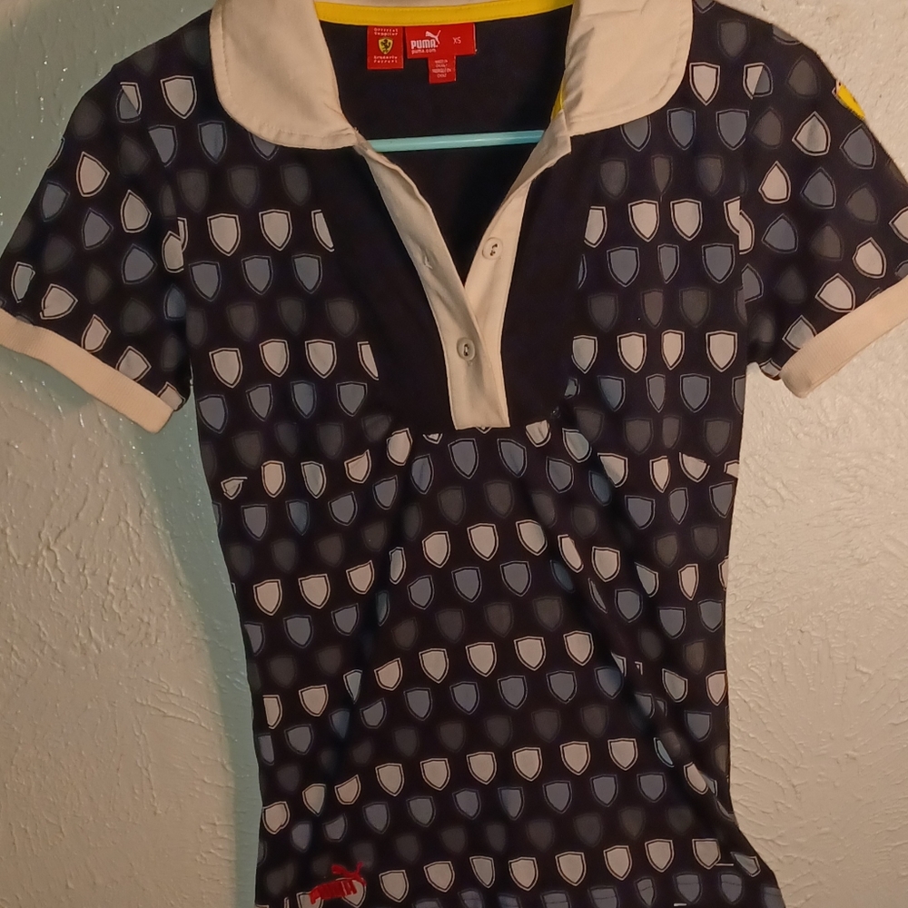 Puma / Ferrari supplier short sleeve top